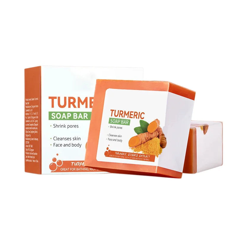 CurcuGlow – Jabón iluminador de cúrcuma