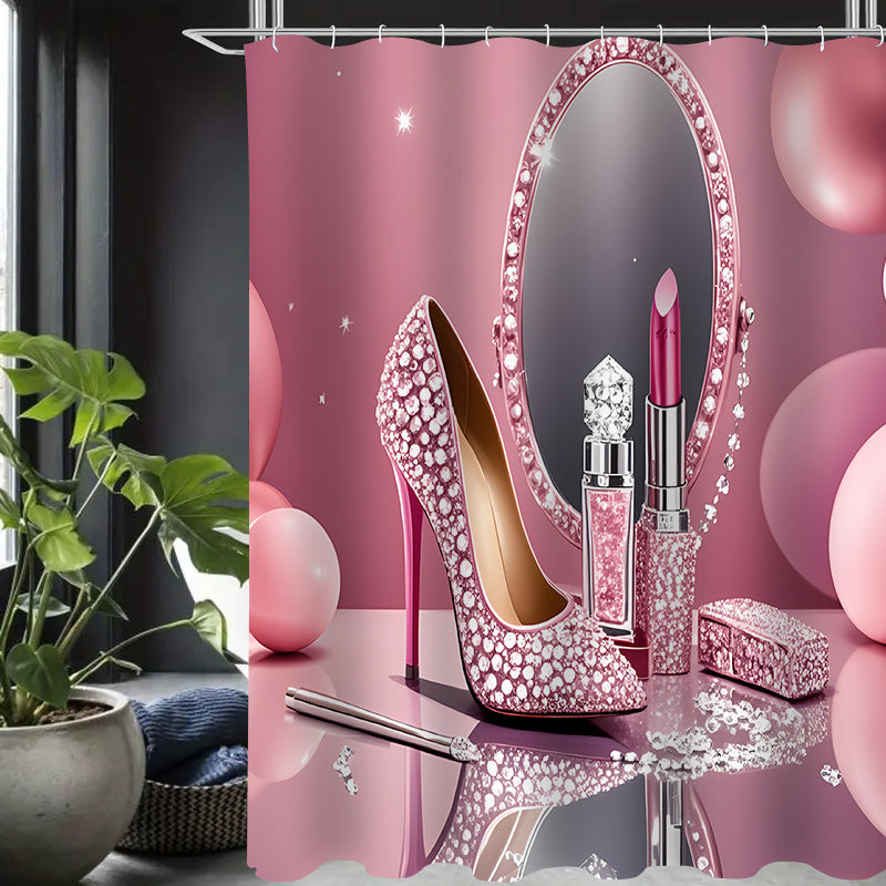 GlamPink – Juego de Baño Chic 💄👠
